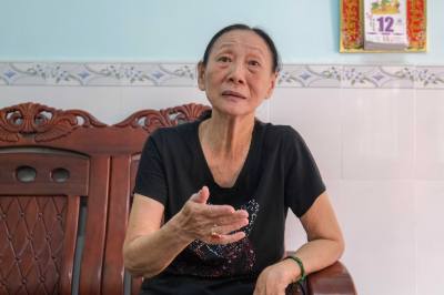 Đảng viên Vương Thị Ngọc Ngà, nguyên Phó Hiệu trưởng Trường THCS Xuân Khánh 1, quận Ninh Kiều, thành phố Cần Thơ. Ảnh: Thanh Liêm - TTXVN