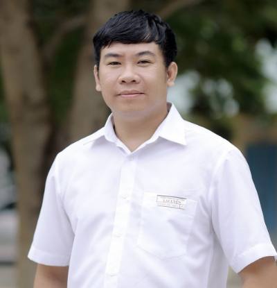 Thạc sĩ Quản trị kinh doanh Nguyễn Đức Toàn ở xã Cây Trường II, huyện Bàu Bàng, tỉnh Bình Dương. Ảnh: TTXVN phát
