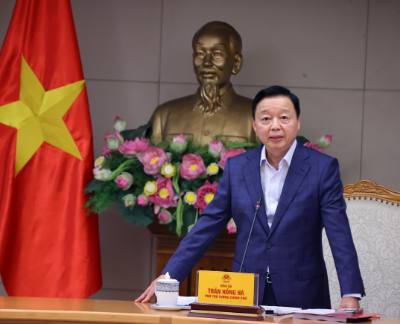 Phó Thủ tướng Trần Hồng Hà phát biểu chỉ đạo. Ảnh: Văn Điệp – TTXVN