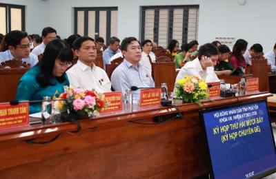 Các đại biểu tham dự kỳ họp. Ảnh: Xuân Triệu - TTXVN