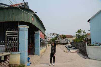 Ở các thôn, xóm của xã Tiền An đều được gắn camera an ninh, thuận lợi cho việc giám sát, giữ gìn an ninh trật tự. Ảnh: Thanh Vân- TTXVN
