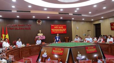 Quang cảnh buổi làm việc. Ảnh: Đinh Hương - TTXVN