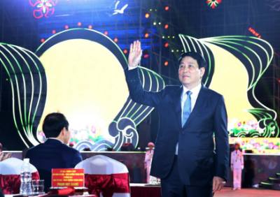 Chủ tịch nước Lương Cường dự Lễ kỷ niệm 70 năm Ngày giải phóng Hải Phòng (13/5/1955 - 13/5/2025). Ảnh: Lâm Khánh – TTXVN