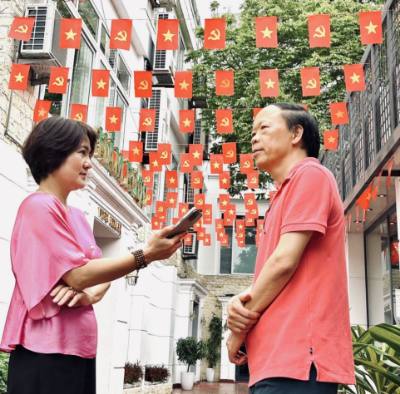 Nguyên Tổng Biên tập Báo Hải Phòng, nhà báo Lê Trọng Nghĩa cho rằng Luật Báo chí (sửa đổi) sẽ góp phần tạo điều kiện thuận lợi để báo chí Việt Nam phát triển toàn diện. Ảnh: TTXVN phát