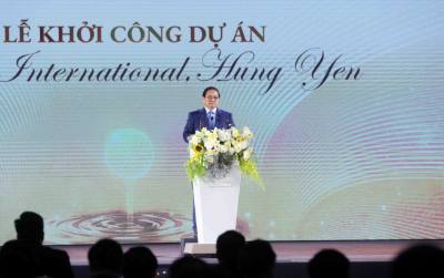 Thủ tướng Phạm Minh Chính phát biểu. Ảnh: Phạm Kiên - TTXVN