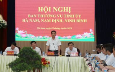 Phó Trưởng Ban Tổ chức Trung ương Đỗ Trọng Hưng phát biểu tại Hội nghị. Ảnh: Nguyễn Chinh - TTXVN