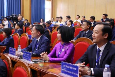 Các học viên Lớp Bồi dưỡng, cập nhật kiến thức, kỹ năng đối với cán bộ quy hoạch Ủy viên Ban Chấp hành Trung ương Đảng khóa XIV (Lớp thứ tư). Ảnh: Văn Điệp – TTXVN
