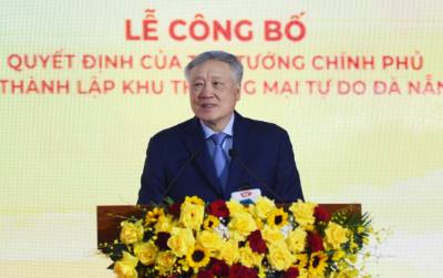 Phó Thủ tướng Thường trực Nguyễn Hòa Bình phát biểu. Ảnh: Văn Dũng-TTXVN