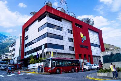 Trụ sở chính của TELESUR tại thủ đô Caracas, Venezuela. Ảnh: TTXVN phát