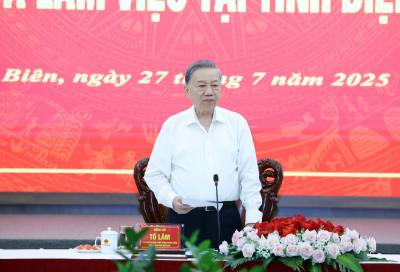 Tổng Bí thư Tô Lâm phát biểu. Ảnh: Thống Nhất – TTXVN