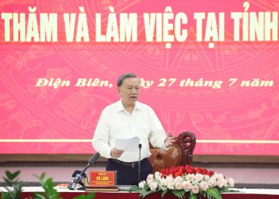 Tổng Bí thư Tô Lâm phát biểu. Ảnh: Thống Nhất – TTXVN
