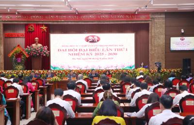 Đại hội đại biểu Đảng bộ các cơ quan Đảng thành phố Hà Nội lần thứ nhất, nhiệm kỳ 2025-2030. Ảnh: Văn Điệp – TTXVN