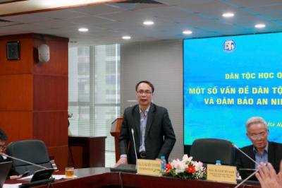 Phó Giáo sư, Tiến sĩ Nguyễn Văn Minh, Viện trưởng Viện Dân tộc học và Tôn giáo học, Viện Hàn lâm Khoa học xã hội Việt Nam cho rằng: Đại đoàn kết toàn dân tộc không chỉ là khẩu hiệu chính trị, mà là giá trị tinh thần tạo nên nền tảng sức mạnh to lớn cho quốc gia. Ảnh: Diệu Thúy - TTXVN