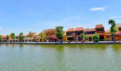 Vinpearl Nam Hội An, dự án tạo động lực cho phát triển phía đông thành phố Đà Nẵng, do một doanh nghiệp tư nhân đầu tư. Ảnh: TTXVN phát