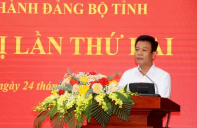 Đại biểu phát biểu tại Hội nghị. Ảnh: Võ Dung - TTXVN