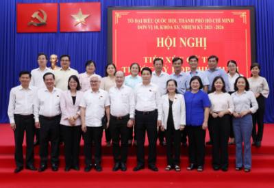 Chủ tịch nước Lương Cường và các đại biểu. Ảnh: Lâm Khánh – TTXVN