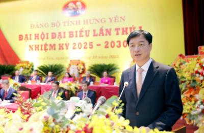 Đồng chí Nguyễn Duy Ngọc, Ủy viên Bộ Chính trị, Bí thư Trung ương Đảng, Chủ nhiệm Ủy ban Kiểm tra Trung ương phát biểu chỉ đạo tại Đại hội. Ảnh: Thế Duyệt – TTXVN