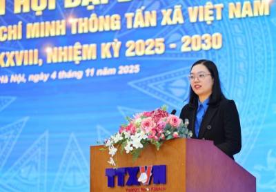 Đồng chí Đỗ Đức Hạnh, Phó Bí thư, Chủ nhiệm Ủy ban Kiểm tra Đoàn TNCS Hồ Chí Minh Chính phủ phát biểu. Ảnh: Minh Đức – TTXVN