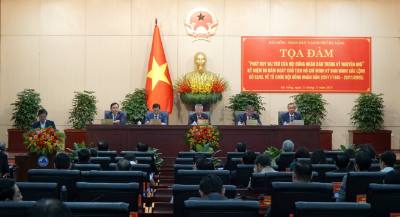 Quang cảnh Tọa đàm. Ảnh: Quốc Dũng - TTXVN