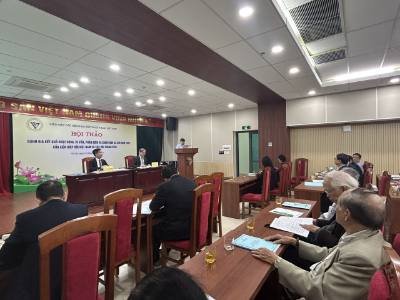  Hội thảo “Đánh giá kết quả hoạt động tư vấn, phản biện và giám định xã hội năm 2025 của Liên hiệp Hội Việt Nam và các Hội thành viên". Ảnh: Thanh Hương - TTXVN