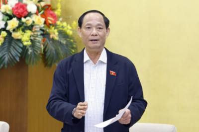 Phó Chủ tịch Quốc hội Trần Quang Phương phát biểu. Ảnh: Doãn Tấn - TTXVN