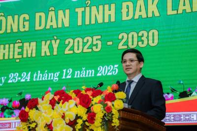 Ông Phạm Tiến Nam, Phó Chủ tịch Ban Chấp hành Trung ương Hội Nông dân Việt Nam phát biểu. Ảnh: Ngọc Minh - TTXVN