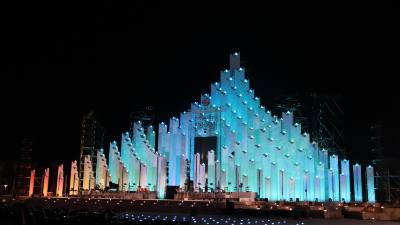 Tháp Tam Thắng sẵn sàng phục vụ du khách. Ảnh: Huỳnh Sơn-TTXVN