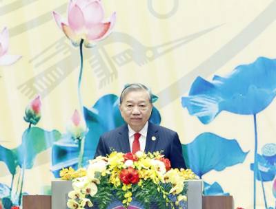 Tổng Bí thư Tô Lâm phát biểu. Ảnh: Thống Nhất – TTXVN