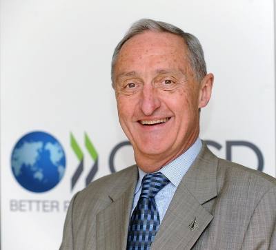 Ông James Kember, cựu Đại sứ New Zealand tại Việt Nam giai đoạn 2006-2009. Ảnh: TTXVN phát