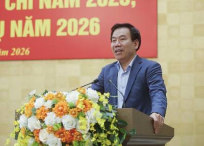 Đồng chí Dương Đức Huy, Trưởng Ban tuyên giáo và Dân vận tỉnh Lào Cai. Ảnh: TTXVN phát