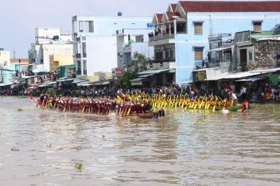 Tỉnh Cà Mau luôn quan tâm, phát triển các môn thể thao truyền thống của đồng bào dân tộc Khmer trên địa bàn tỉnh. Ảnh: Chanh Đa-TTXVN
