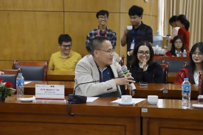 GS. TSKH. Nguyễn Văn Tâm, Chủ nhiệm khoa Khoa học máy tính, Dữ liệu và Trí tuệ nhân tạo (AI), Học Viện Bách khoa Paris (IP Paris). Ảnh: TTXVN phát