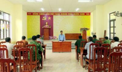 Chi bộ Đảng tại bản Mò O Ồ Ồ (xã Kim Phú, tỉnh Quảng Trị) tạo nền tảng quan trọng để đưa các chủ trương, đường lối của Đảng đi vào cuộc sống, trở thành kim chỉ nam cho sự phát triển của cộng đồng người Rục. Ảnh: Tá Chuyên - TTXVN