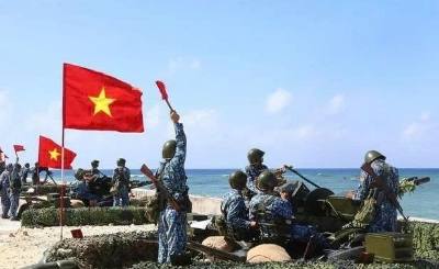 Huấn luyện, sẵn sàng chiến đấu ở các đảo thuộc đặc khu Trường Sa, tỉnh Khánh Hòa. Ảnh: TTXVN phát