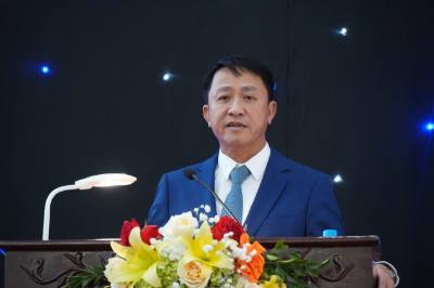 Giám đốc Cảng vụ Hàng hải Hải Phòng Bùi Nguyên Khôi tin tưởng Nghị quyết Đại hội XIV của Đảng sẽ là ngọn đuốc soi đường cho toàn Đảng, toàn dân trên hành trình đổi mới và hội nhập. Ảnh: Tiến Vĩnh - TTXVN