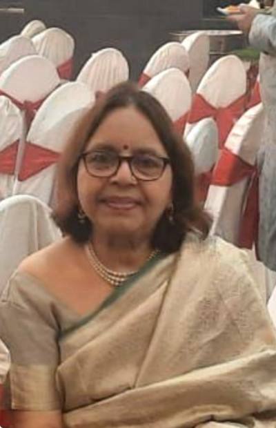 Bà Kusum Jain, Chủ tịch Ủy ban Đoàn kết Ấn Độ – Việt Nam (IVSC). Ảnh: TTXVN phát