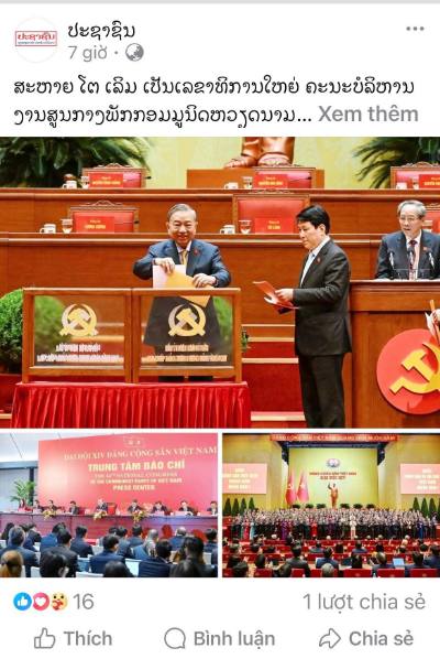 Bài viết trên tờ Pasaxon ngày 24/1/2026. Ảnh: TTXVN 