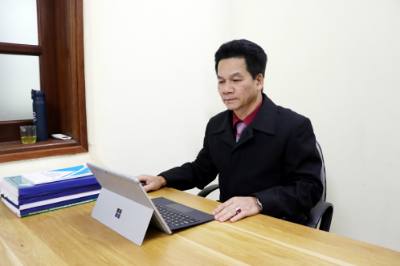  Thạc sỹ Nguyễn Mạnh Thắng, Giảng viên Trường Đại học Thành Đông, nguyên Phó Ban Tuyên giáo Tỉnh ủy Hải Dương. Ảnh: Mạnh Tú - TTXVN