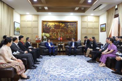 Quang cảnh cuộc gặp. Ảnh: Đỗ Sinh - PV TTXVN tại Thái Lan
